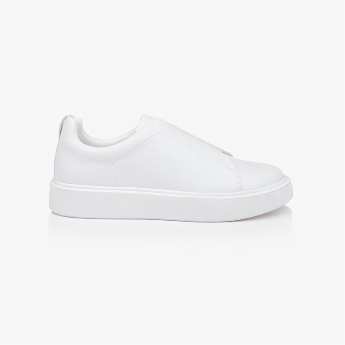 Arnold White Lace Up - Main View