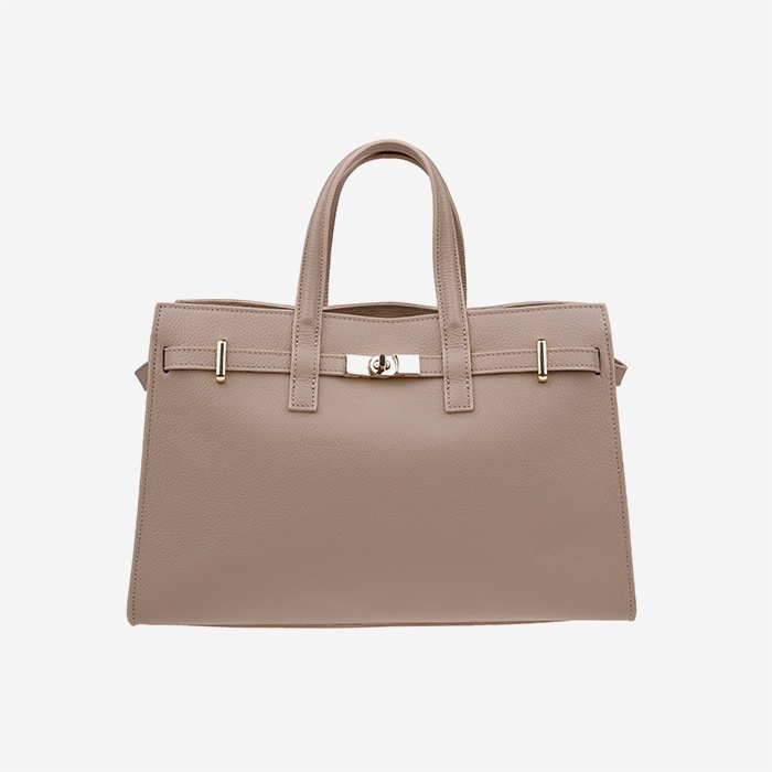 Beige Handbag - Main View