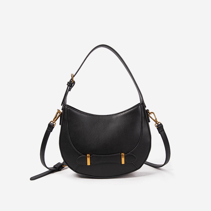 Black Crossbody Bag - Main View