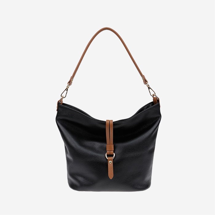Black Shoulder Bag - Main View