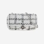 Black White Envelope Shoulder Bag - Main View