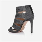 Blech Glitter Fabric Stiletto Sandal - Main View