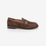 Brown Leather Loafer - Main View
