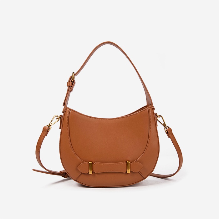 Camel Crossbody Bag - Main View