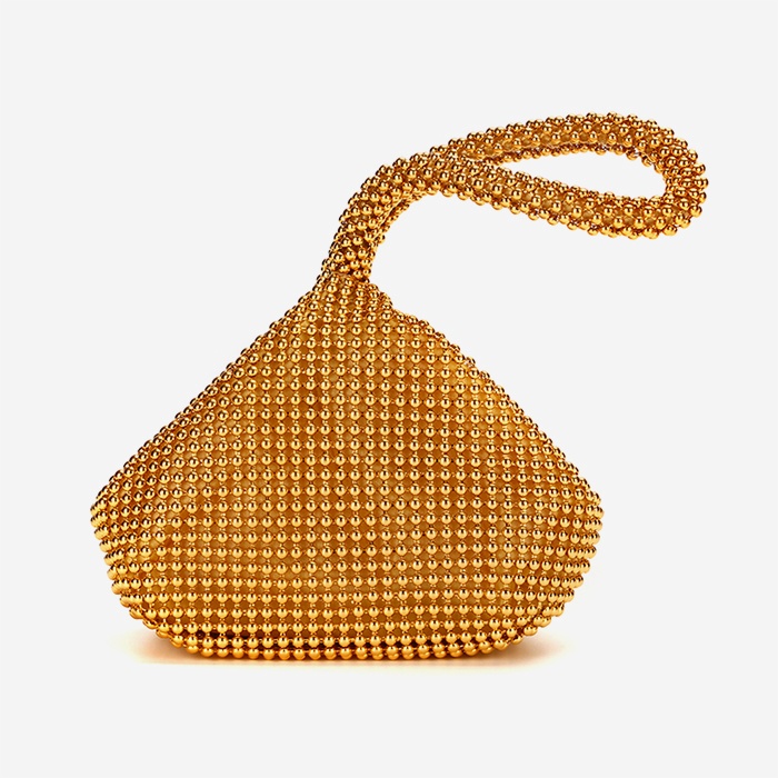 Gold Evening Bag - Main View