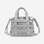 Grey Blue Tote Bag - Main View