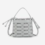 Grey Blue Tote Bag - Main View