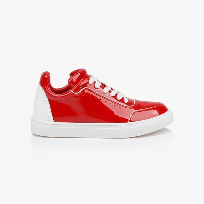 Kareem Red High-top Basket - Main View