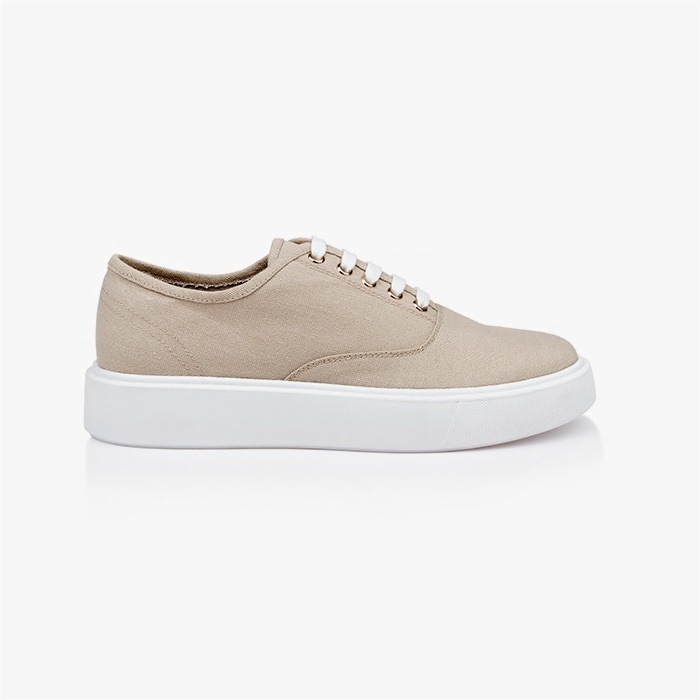 Leonardo Taupe Lace Up - Main View