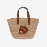 Natural Raffia Tote - Main View