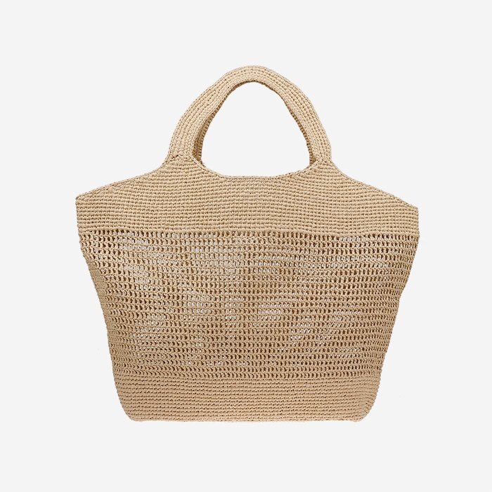 Natural Raffia Tote - Main View