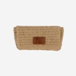 Natural Woven Makeup Bag - Main View