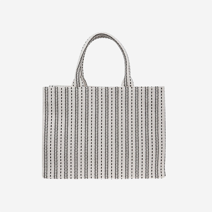 Off White Grey Tote - Main View