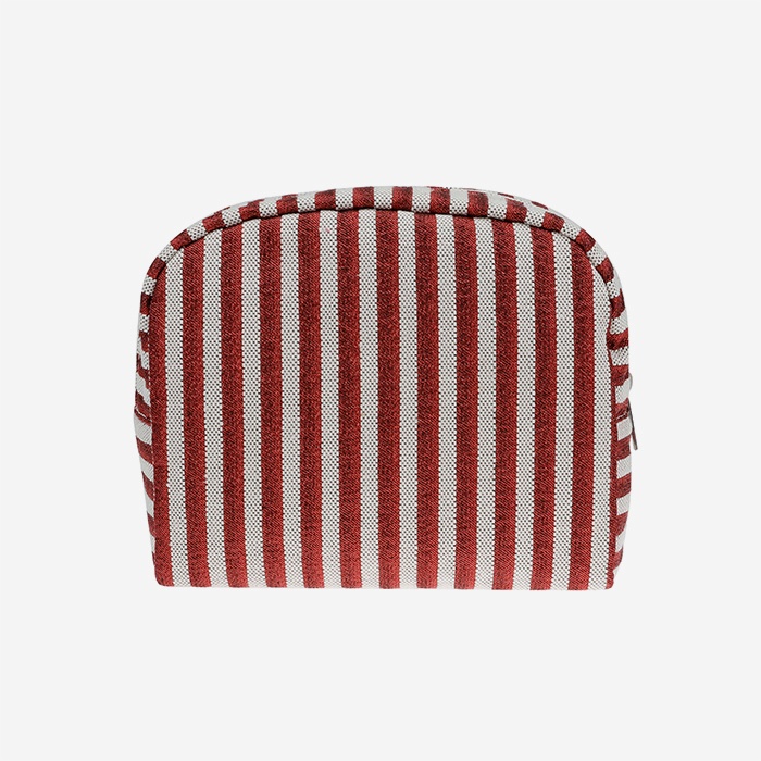 Offwhite Burgundy Makeup Bag - Main View