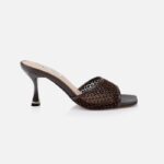 Rich Brown Net Sandal - Main View