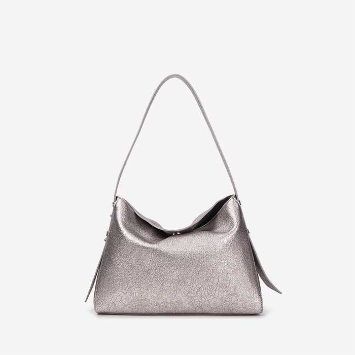 Silver Shoulder Bag - Main View