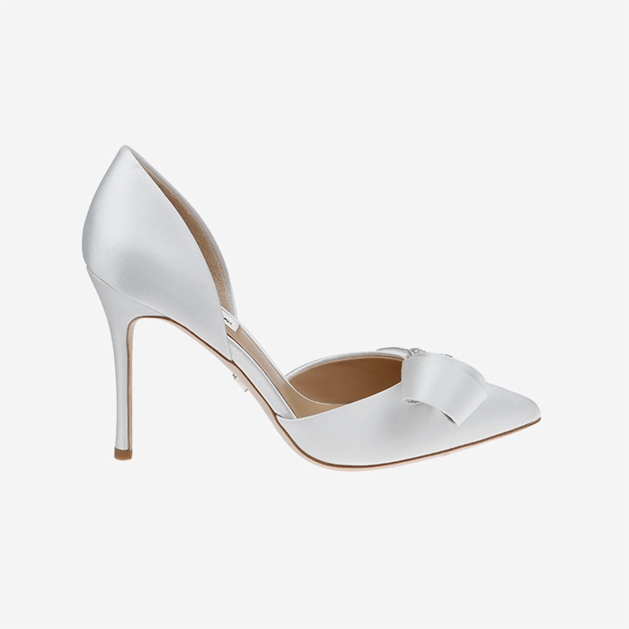 Soft White D’Orsay Pump - Main View