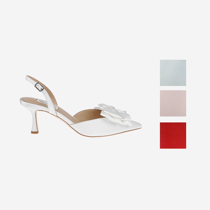 Soft White Slingback - Main View