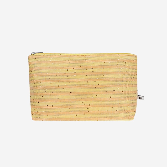 Yellow Multi  Makeup Bag - Main View