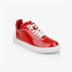 Kareem Red High-top Basket - Side View