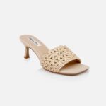 Natrual Raffie Sandal - Side View