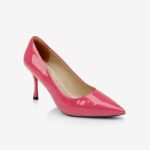 Pink Patent Leather Pump - Side View