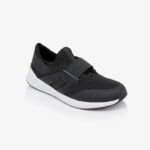 Sarah Black Jogging - Side View