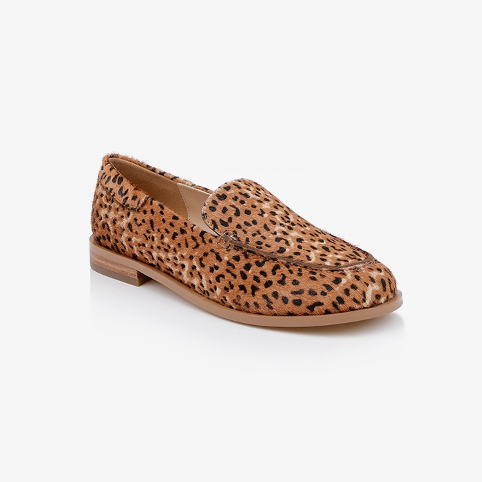 Small Spot Leopard Loafer - Side View