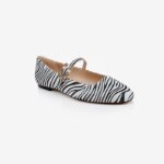 Zebra Print Flat - Side View