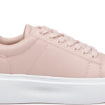 Amelia Flesh Pink Lace Up - Back View