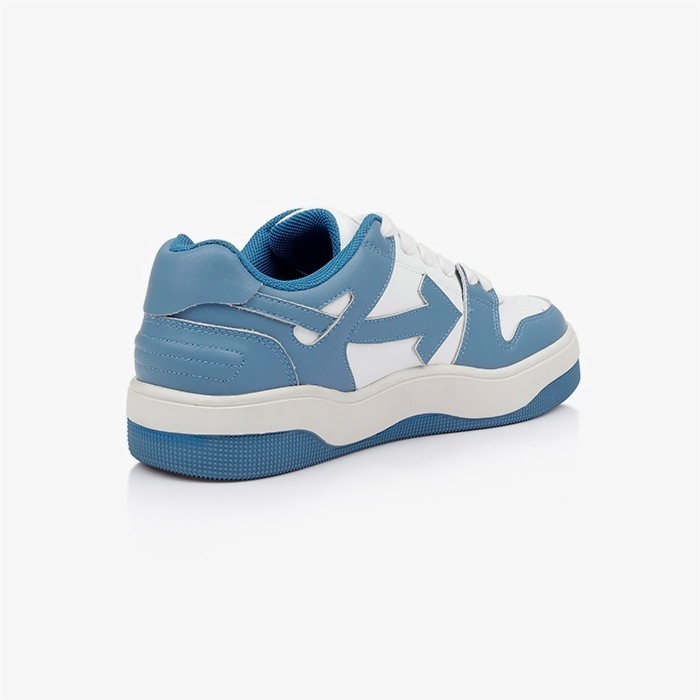 Austin Light Blue_White Basketball - Back View