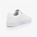 Giorgio White Lace Up with Navy Tongue Label - Back View