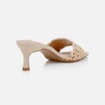 Natrual Raffie Sandal - Back View