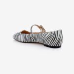 Zebra Print Flat - Back View