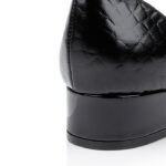 Black Hollow Pump - Detail View