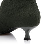 Forest Green Flyknit Ankle Boot - Detail View