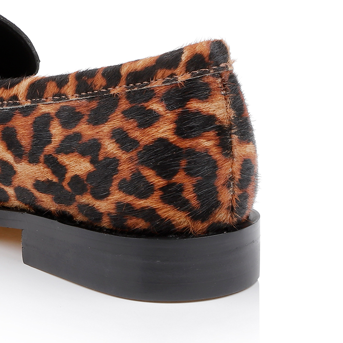 Leopard Loafer - Detail View