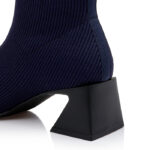 Majorelle Blue Flyknit Ankle Boot - Detail View