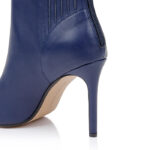 Naval Leather High Ankle Boot - Detail View