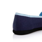 Navy Blue Flyknit Pump - Detail View