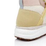 White Flyknit High-top Sneaker - Detail View