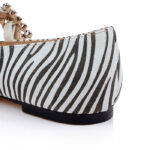 Zebra Print Flat - Detail View