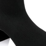 Black Flyknit Ankle Boot - Angle View