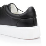 Edison Black Lace Up - Angle View