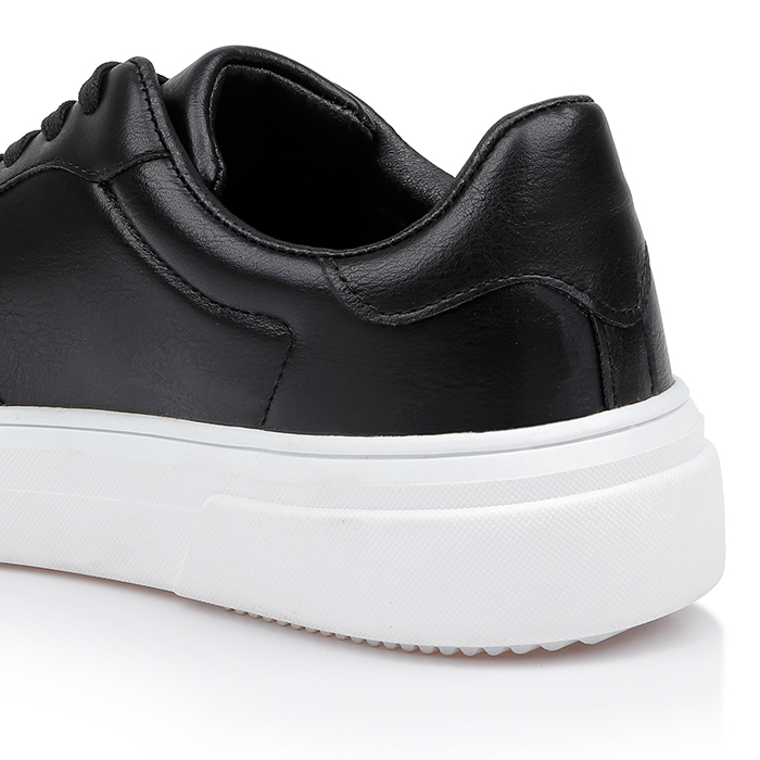 Edwin Black Lace Up - Angle View