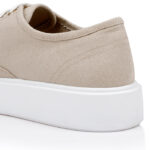 Leonardo Taupe Lace Up - Angle View