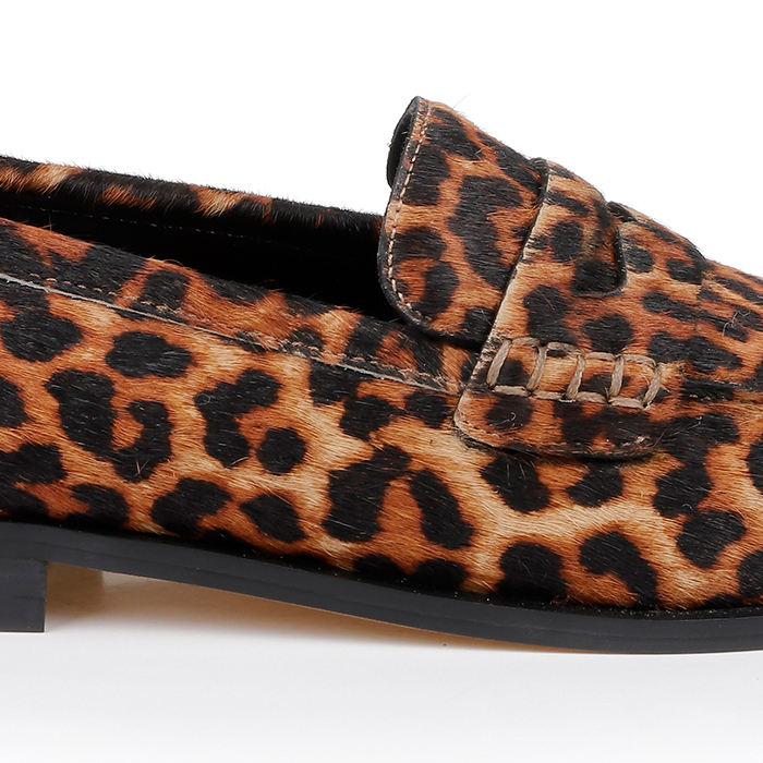 Leopard Loafer - Angle View