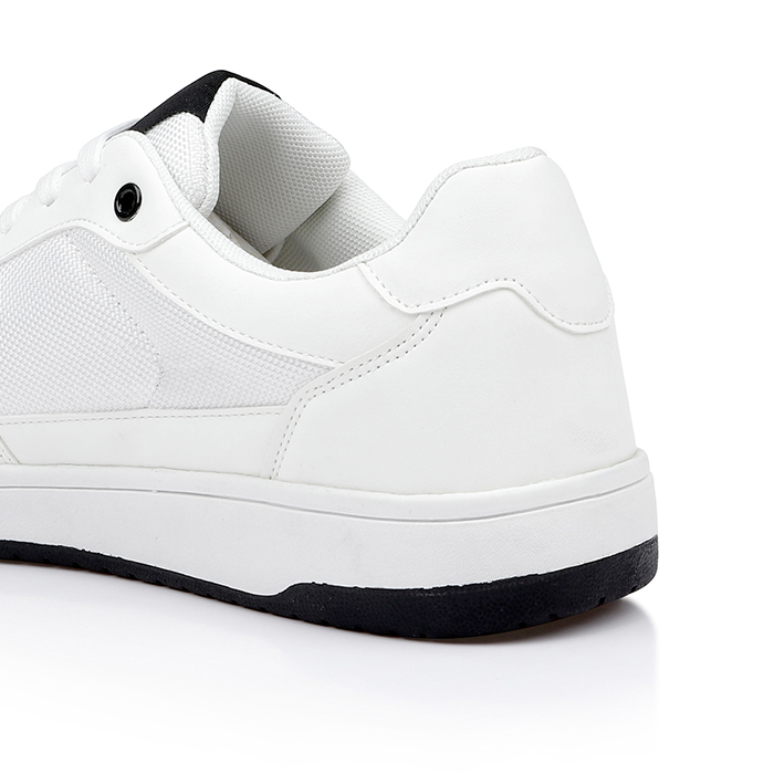 Luca White Black Basketball - Angle View