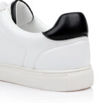 Matteo White Basketball with Black Back - Angle View