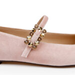 Pink Print Flat - Angle View